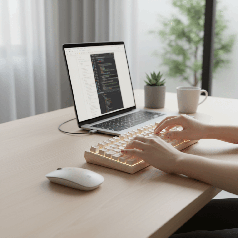 Gaming Keyboard That Is Quiet - Przewodowa klawiatura mechaniczna do gier, układ
