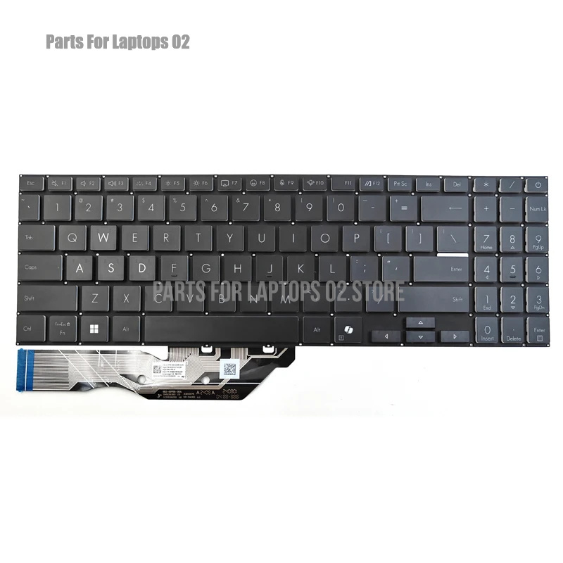 Gaming Keyboard Backlit - Klawiatura do laptopa US Podświetlana Nowa