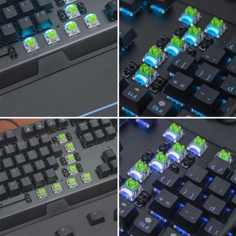 Gaming Keyboard Ergo - 2 szt. Zielonych Przełączników do Klawiatury