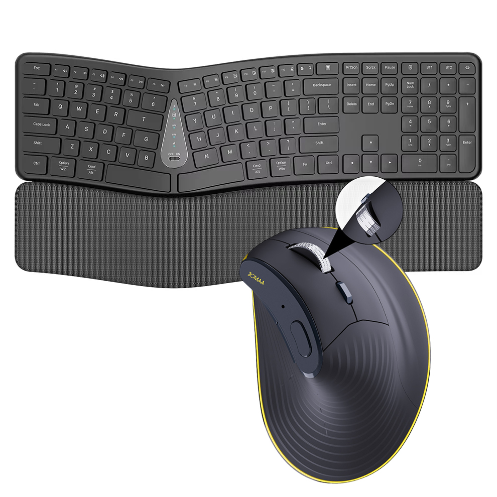 Gaming Keyboard And Mouse Combo Wireless - Bezprzewodowy zestaw klawiatura i mysz 2.4G,
