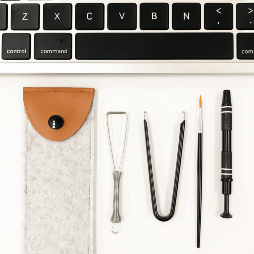 4/6 szt. Profesjonalny zestaw  – Keyboard Lube Kit recenzja i cena