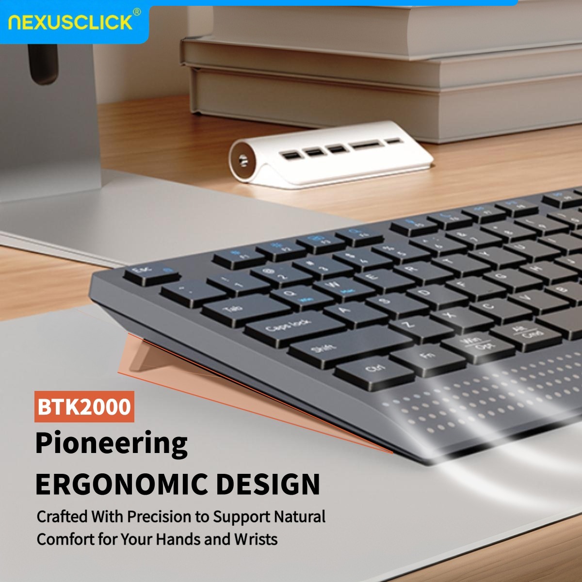 NexusClick Klawiatura bezprzew – Gaming Keyboard That Is Quiet recenzja i cena