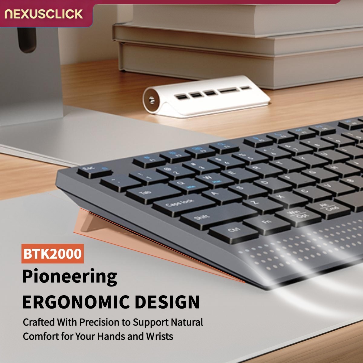 Klawiatura bezprzewodowa Nexus – Gaming Keyboard That Is Quiet recenzja i cena