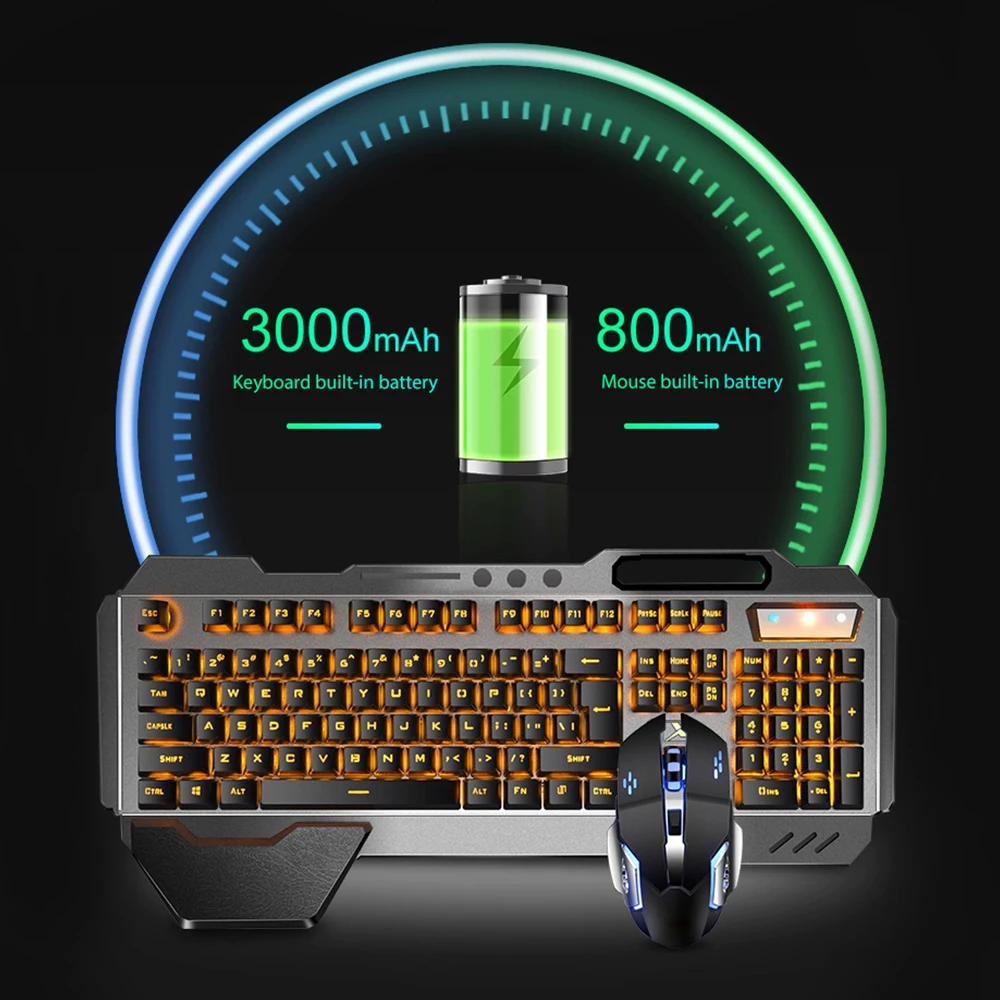 K680 akumulator 2.4G bezprzewo – Gaming Keyboard And Mouse Combo Wireless recenzja i cena