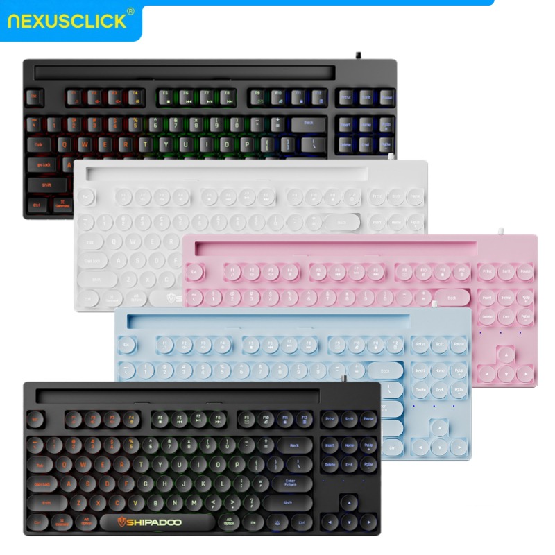 NexusClick Gorąca Wyprzedaż 87 – Gaming Keyboard Bundle recenzja i cena