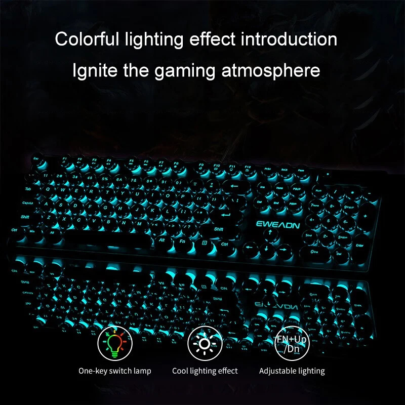 Zestaw klawiatura i mysz w sty – Gaming Keyboard And Mouse Combo Wireless recenzja i cena