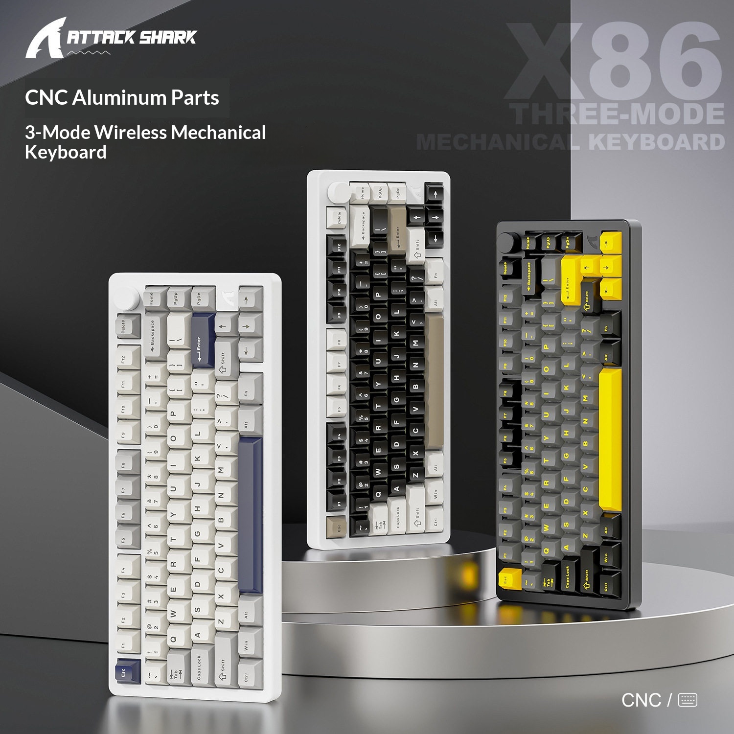 Klawiatura mechaniczna Attack  – Gaming Keyboard Wireless recenzja i cena