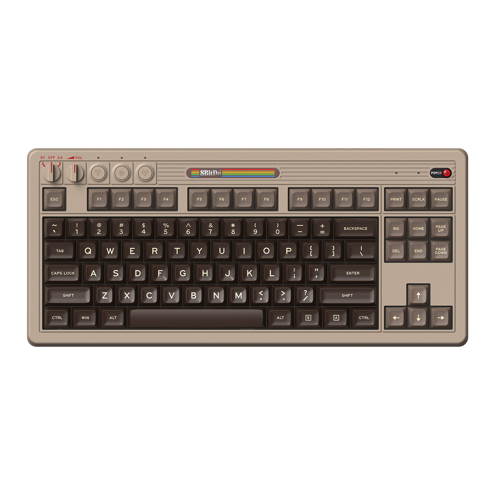 Mechaniczna klawiatura 8BitDo  – Gaming Keyboard Ergo recenzja i cena