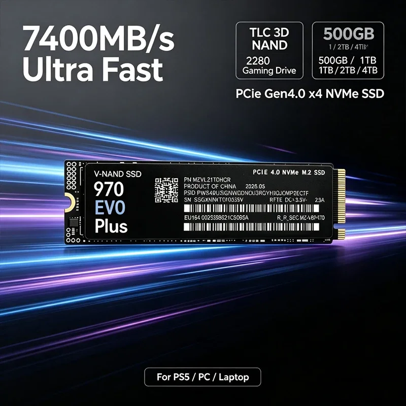 7400MB/s M.2 NVMe SSD 970 EVO  – Samsung Ssd 980 Pro recenzja i cena
