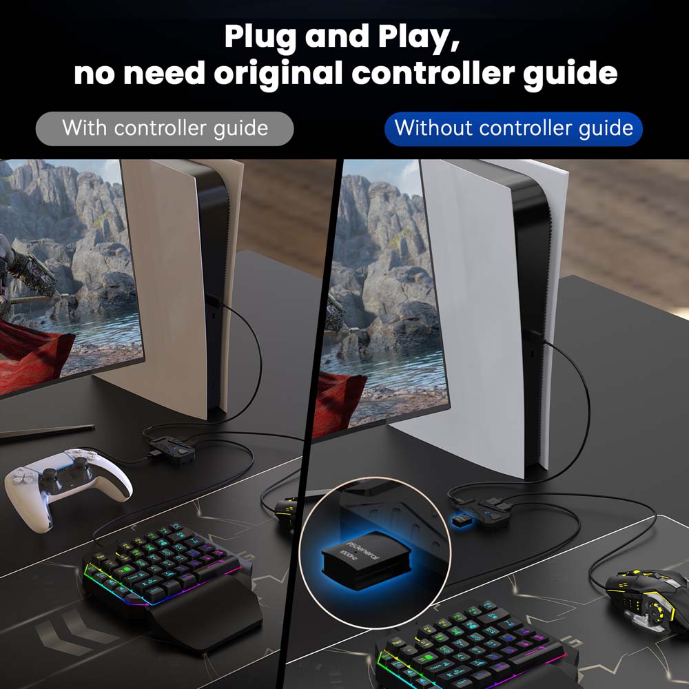 Zestaw klawiatura i mysz do gi – Gaming Keyboard Bundle recenzja i cena