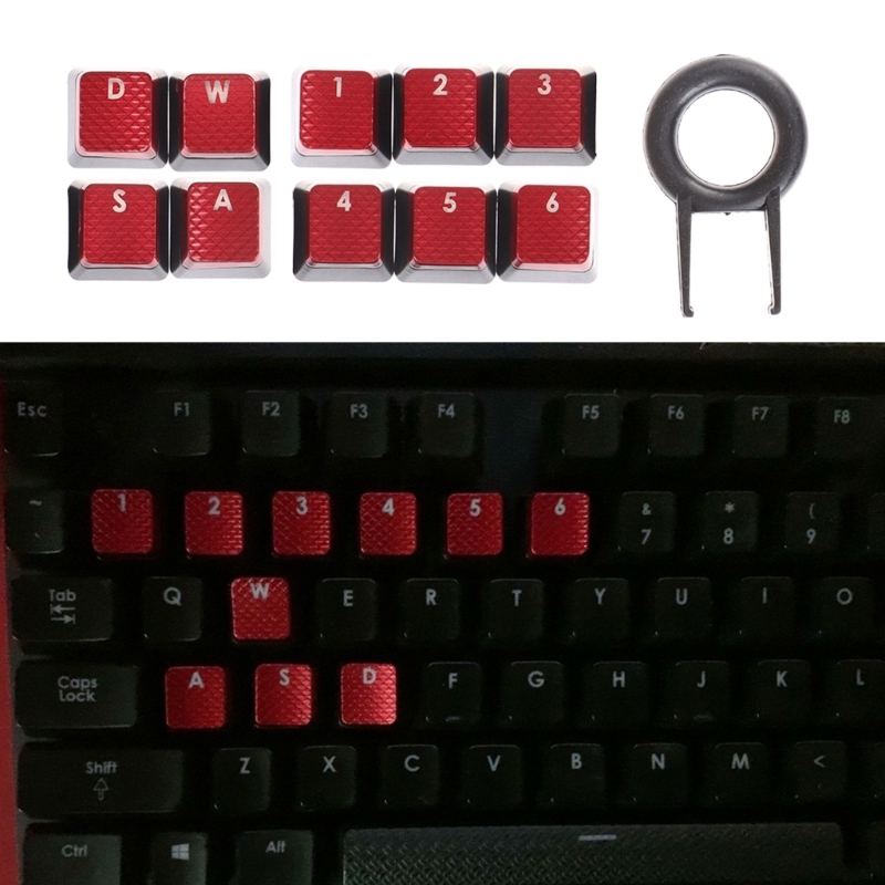 10 klawiszy podświetlane klawi – Gaming Keyboard Backlit recenzja i cena