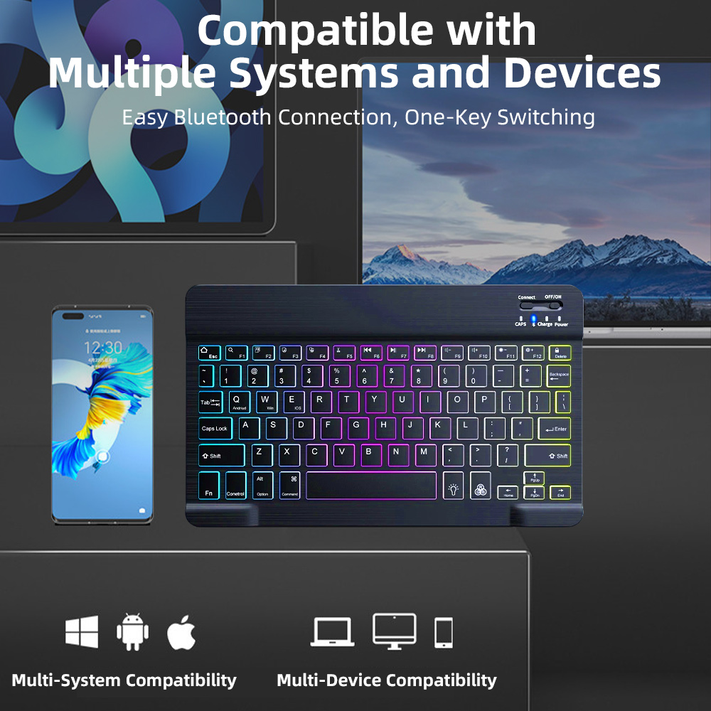 Klawiatura Bluetooth z podświe – Gaming Keyboard And Mouse Combo Wireless recenzja i cena