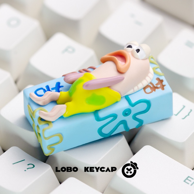 Żółta guma w stylu anime, nakł – Gaming Keyboard Ergo recenzja i cena