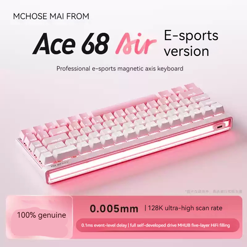 Klawiatura mechaniczna Mchose  – Gaming Keyboard Ergo recenzja i cena