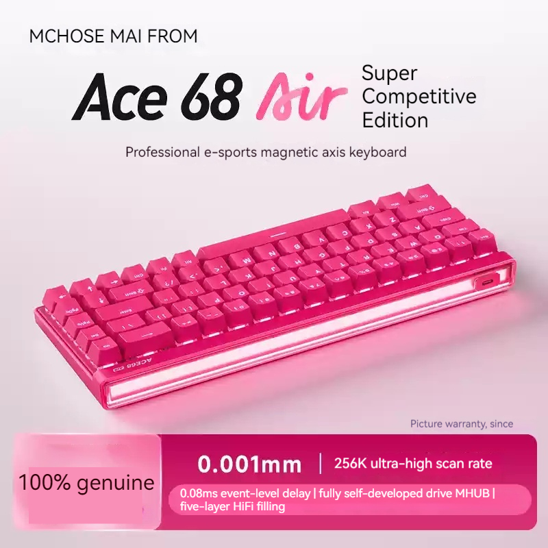 Klawiatura mechaniczna Mchose  – Gaming Keyboard Ergo recenzja i cena