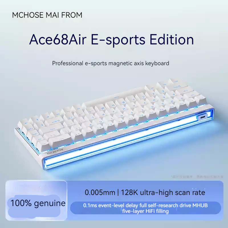 Klawiatura mechaniczna Mchose  – Gaming Keyboard Ergo recenzja i cena